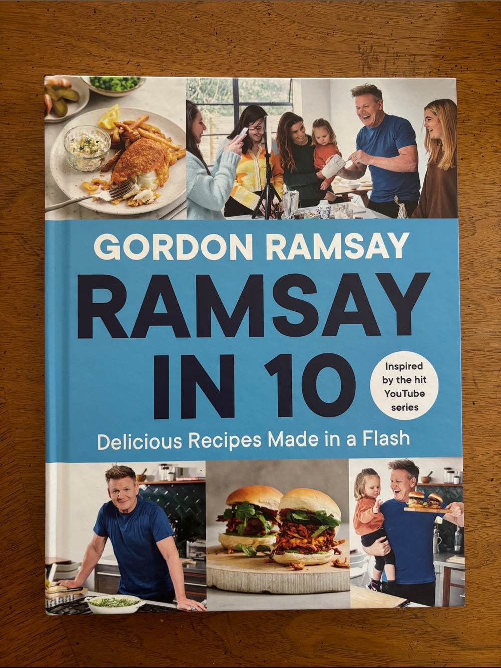 NEW Gordon Ramsay "Ramsay In 10" Hardcover Cookbook